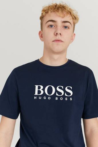 BOSS T-shirt Blå