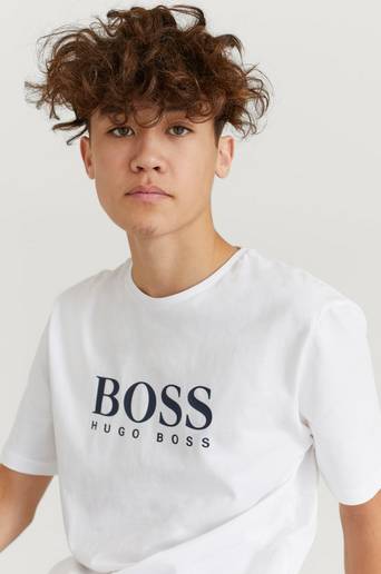 BOSS T-shirt Vit