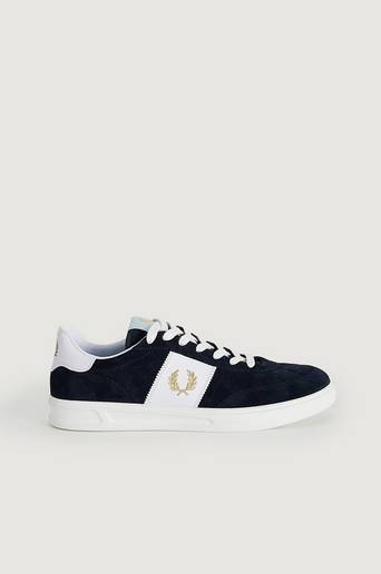 Fred Perry Sneakers B400 Suede Blå