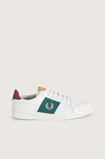 Fred Perry Sneakers B721 Ltgr/Side Panel Vit