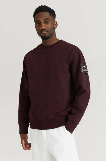 Helmut Lang Sweatshirt Crew Sweat Röd