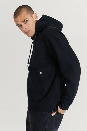 Helmut Lang Hoodie Strap Hoodie Svart