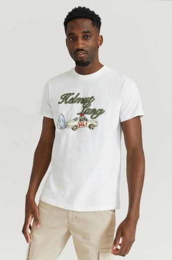 Helmut Lang T-Shirt HL X Saintwoods Taxi T-shirt Natur