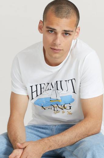 Helmut Lang HL X Saintwoods Oceans T-shirt Vit