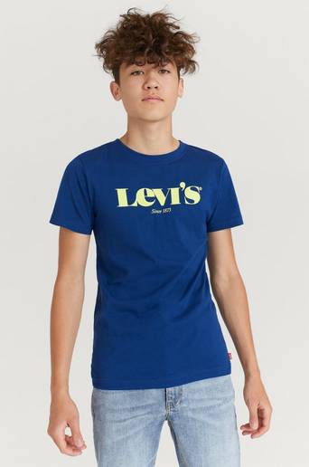 Levi's T-shirt Lvb SS Graphic Tee Blå