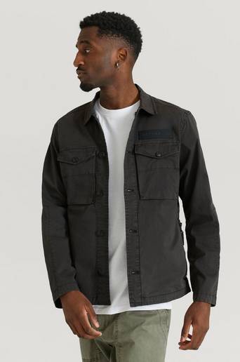 Replay Overshirt Jacket Svart