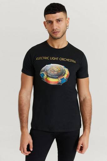 Rock Off T-Shirt ELO Tee Svart