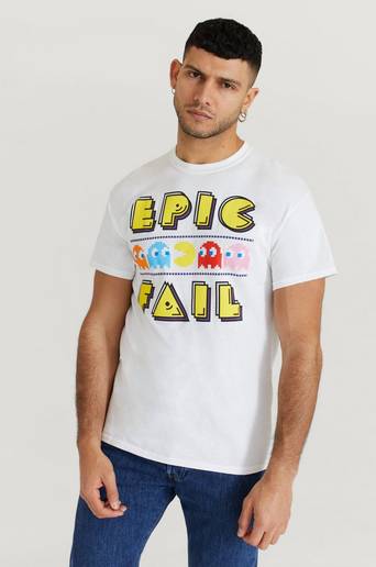 Rock Off T-Shirt Pac-Man Tee Vit