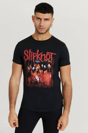 Rock Off T-Shirt Slipknot Tee Svart