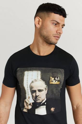 Rock Off T-Shirt The Godfather Tee Svart