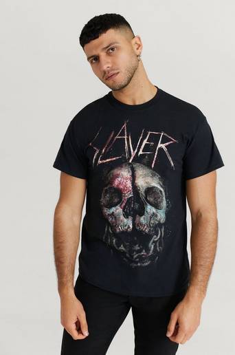Rock Off T-Shirt Slayer Tee Svart