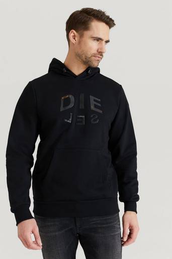 Diesel S-Girkel-Hood-A60 Sweat-S Svart