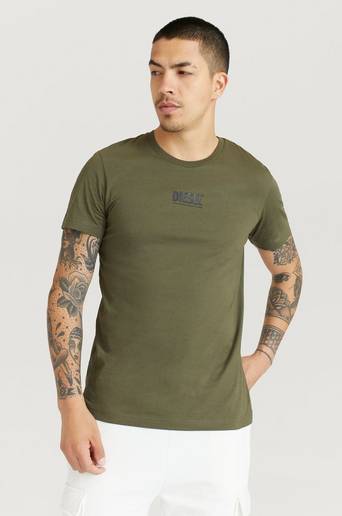 Diesel T-Shirt T-Diegos-Smallogo T-Shirt Grön