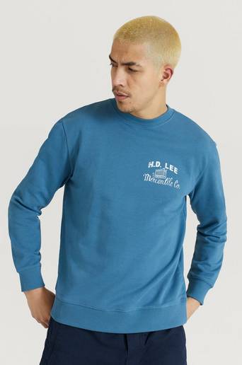 Lee Sweatshirt HD Lee Merc SWS Blå