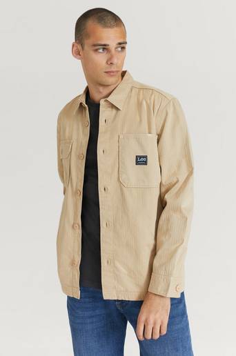 Lee Overshirt Box Pocket Natur