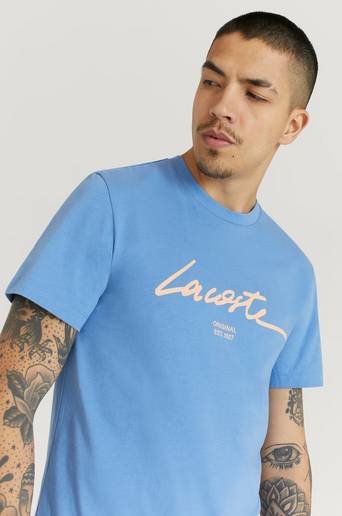Lacoste T-Shirt TH0503-00 Blå
