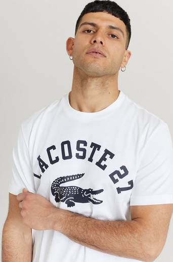 Lacoste T-Shirt TH0061-00 Vit