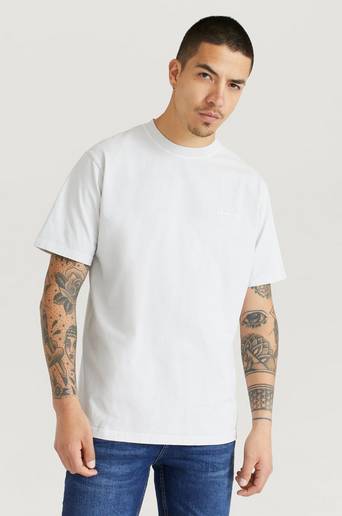 Woodbird T-Shirt Boxy State Tee Grå