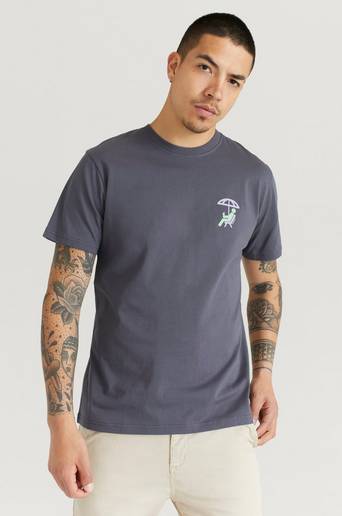 Woodbird T-Shirt Klix Suntan Tee Grå