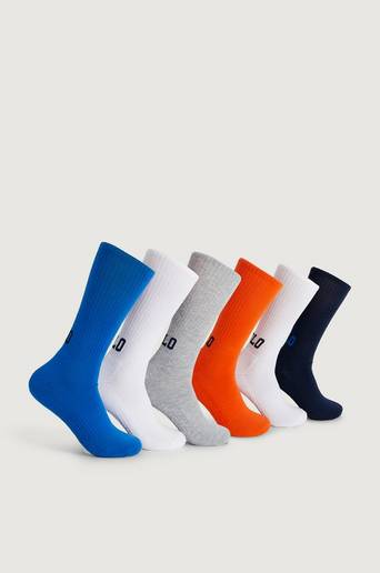 Polo Ralph Lauren 6-Pack Strumpor Logo Sock Multi