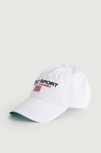 Polo Ralph Lauren Keps HSP01 Classic Polo Sport Cap Vit