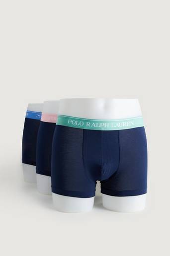 Polo Ralph Lauren 3-Pack Boxer Brief Blå