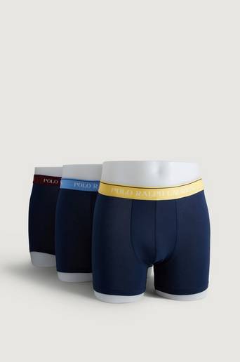 Polo Ralph Lauren 3-Pack Boxer Brief Blå