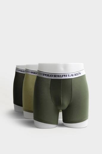 Polo Ralph Lauren 3-Pack Boxer Brief Grön