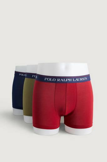 Polo Ralph Lauren 3-Pack Boxerkalsonger Classic Trunk Multi