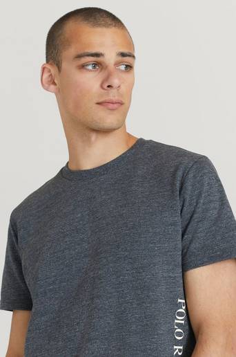 Polo Ralph Lauren T-Shirt S/S Crew Branded Sleep Tee Grå