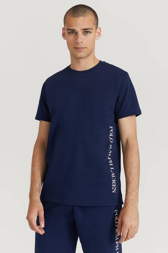 Polo Ralph Lauren T-Shirt S/S Crew Branded Sleep Tee Blå