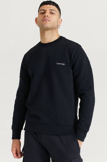 Calvin Klein Sweatshirt Small Chest Logo Sweatshirt Svart