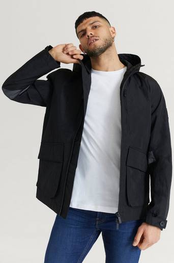 Lyle & Scott Jacka Hooded Jacket Svart