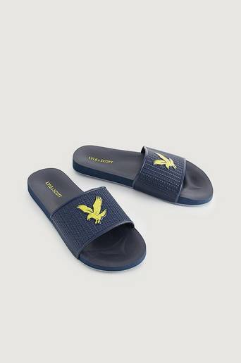 Lyle & Scott Sandaler Easy slide Blå