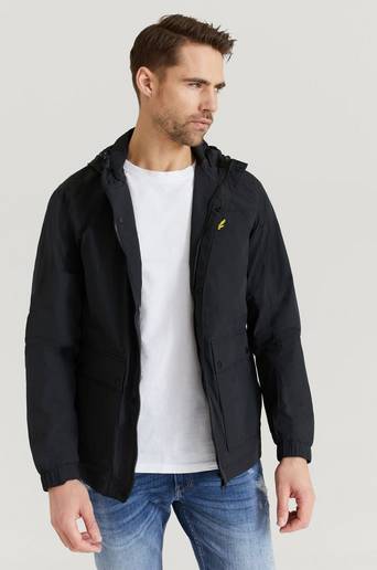 Lyle & Scott Jacka Hooded Pocket Jacket Svart