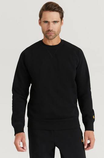 Carhartt WIP Sweatshirt Chase Sweat Svart