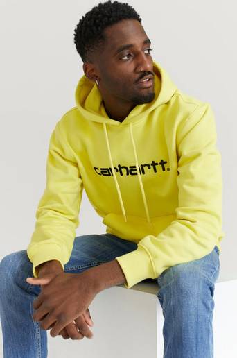 Carhartt yellow hoodie hotsell