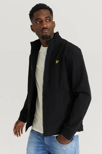 Lyle & Scott Jacka Funnel Neck Softshell Jacket Svart