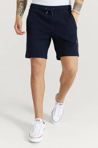 Tommy Hilfiger Shorts Essential Tommy Sweatshorts Blå