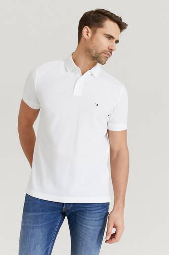 Tommy Hilfiger Piké Core 1985 Regular Polo Vit