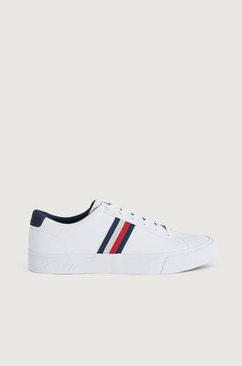 Tommy Hilfiger Sneakers Corporate Leather Sneaker Vit