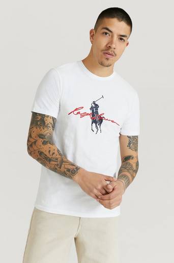 Polo Ralph Lauren T-Shirt GSC15 Script Logo T-Shirt Vit