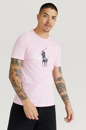 Polo Ralph Lauren T-Shirt GSC15 Script Logo T-Shirt Rosa