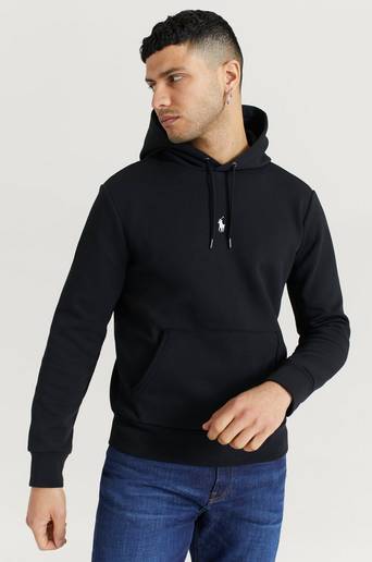 Polo Ralph Lauren Hoodie GSC16 Center Logo Hood Svart