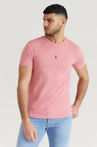 Polo Ralph Lauren T-Shirt GSC16 Center Logo T-shirt Rosa