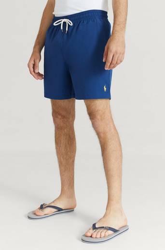 Polo Ralph Lauren Badshorts WSC01 Traveler Swim Shorts Blå