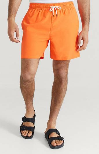 Polo Ralph Lauren Badshorts WSC01 Traveler Swim Shorts Orange