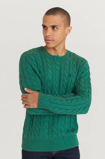 Polo Ralph Lauren Stickad Tröja SSC23 Cable Knit Grön