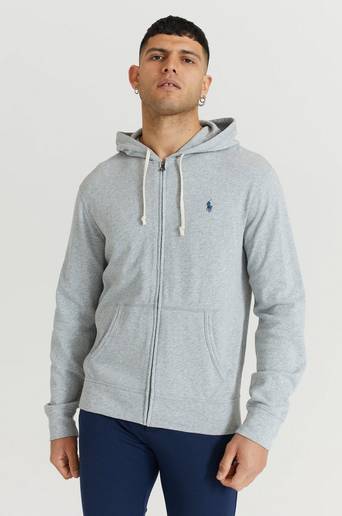 Polo Ralph Lauren Hoodie KSC12 Terry Zip Hood Grå