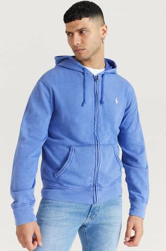 Polo Ralph Lauren Hoodie KSC12 Terry Zip Hood Blå